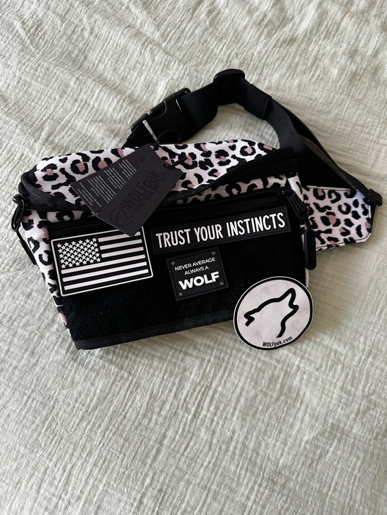 Wolfpak Handbags - WOLFPAK animal print fanny pack